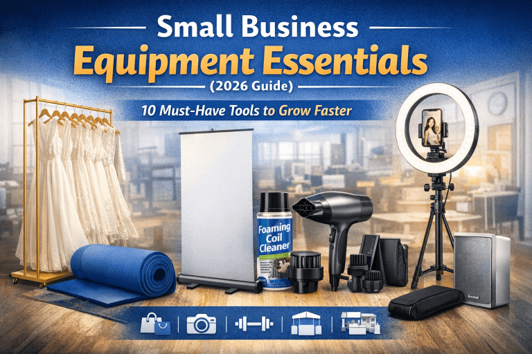 Small Business Equipment Essentials (2026 Guide): 10 Must-Have Tools to Grow Faster